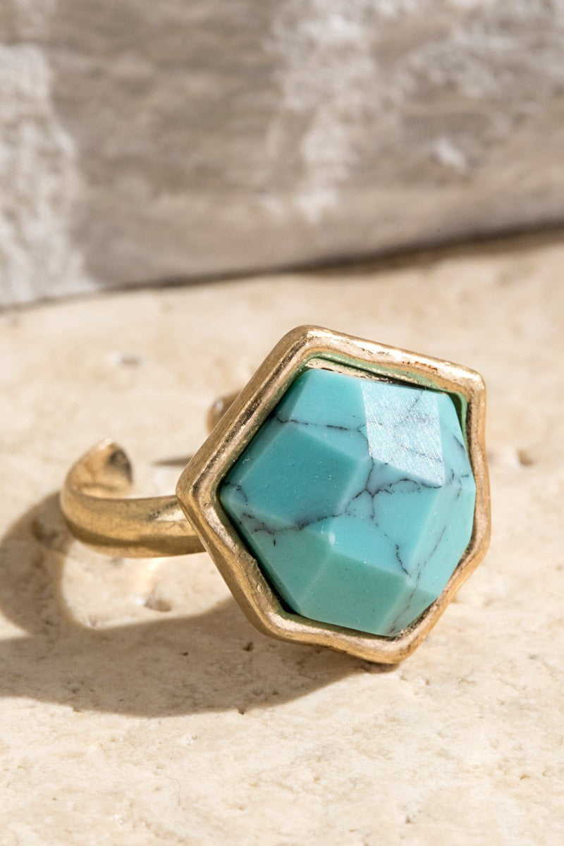 Turquoise Stone Ring