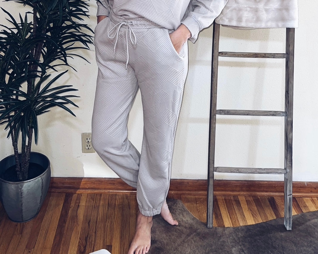 Textured Joggers