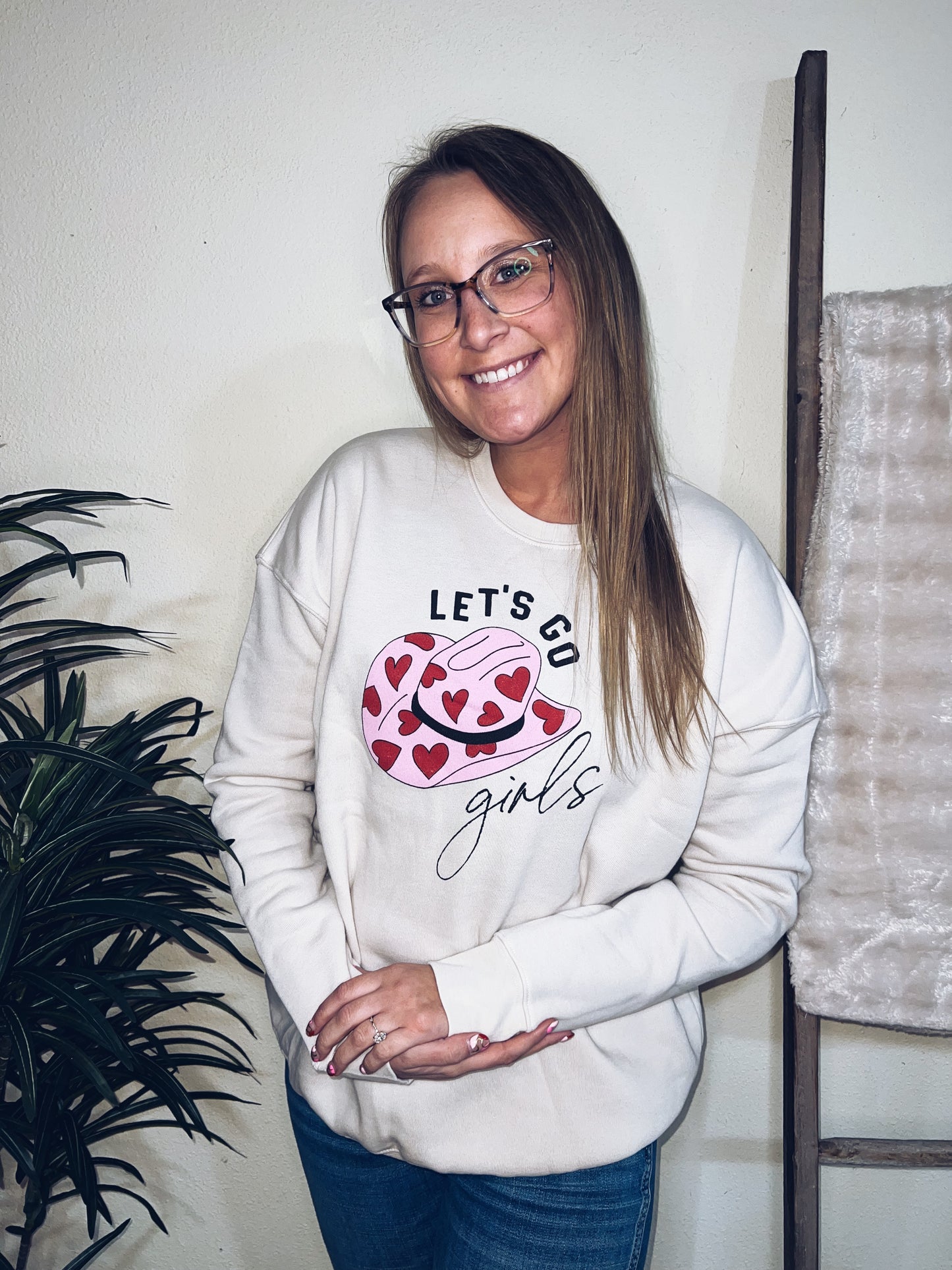 Let's Go Girls Crewneck