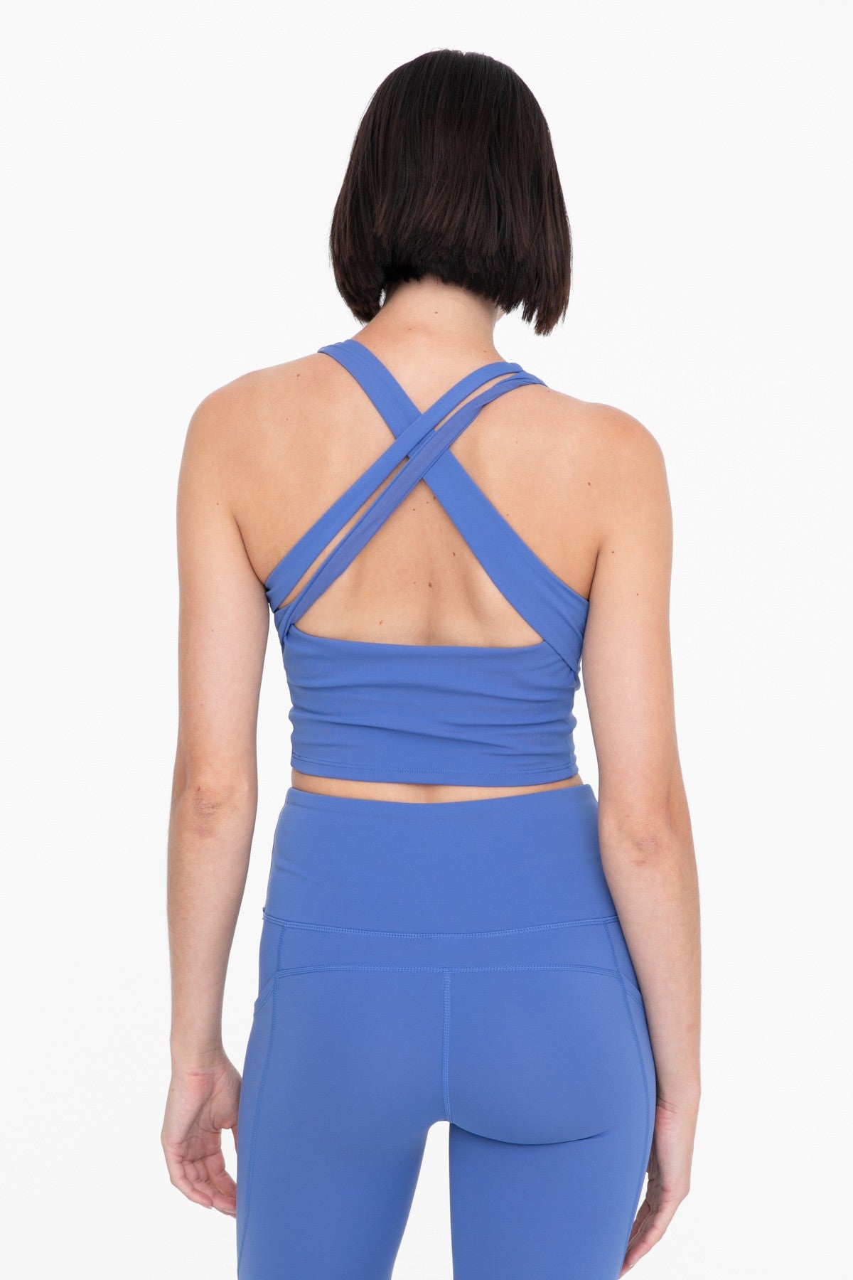Strap Back Athletic Cropped Top