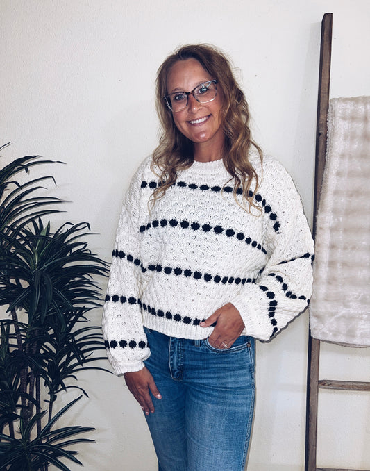 Peri Stripe Sweater