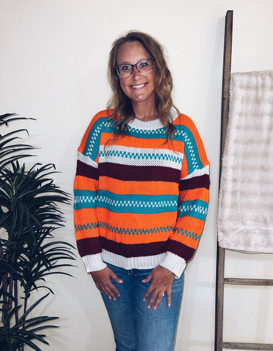 Alli Aztec Sweater